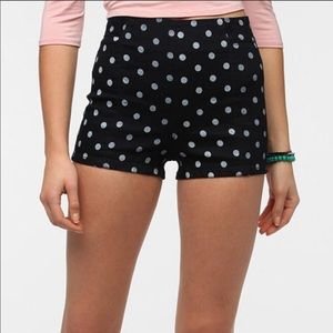 Kimchi Blue High Waisted Polka Dot Shorts